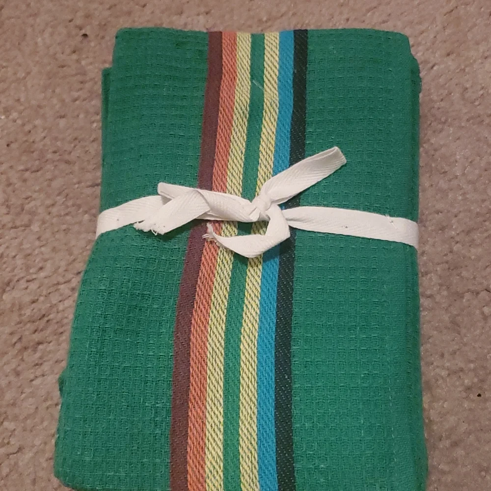 Bed bath beyond three pack of multi purpose towels  multi color
